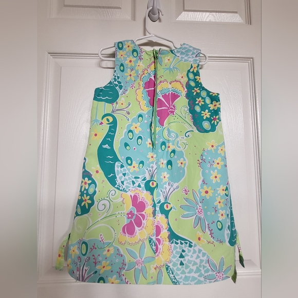 Vintage Lilly Pulitzer White Label Girls Shift Dress - Picture 2 of 3
